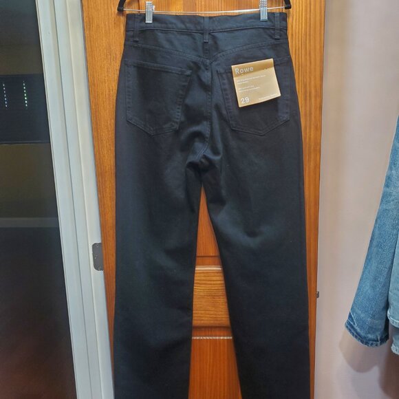 NWT Reformation X Camille Rowe Black Jeans, Size 29 - Picture 4 of 12